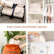 BAGAIL 8 Set Packing Cubes, Lightweight Travel Luggage Organizers with Shoe Bag, Toiletry Bag & Laundry Bag (Cream) 🍁 All In One Marketplace Canada