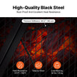 VEVOR X-Marks Fire Pit Grill Grate, Foldable Round Cooking Grate, Heavy Duty Steel Campfire BBQ Grill Grid with Handle and Support X Wire, Portable Camping Cookware for Outside Party, 36 Inch Black 🍁 All In One Marketplace Canada