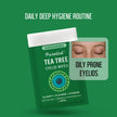Tea Tree Eyelid Wipes – 100 Tea Tree Oil Eye Wipes for People with Dry Eyes & Allergies – Gentle Eyelid Cleanser with Hyaluronic Acid – Individually Wrapped & Biodegradable 🍁 All In One Marketplace Canada