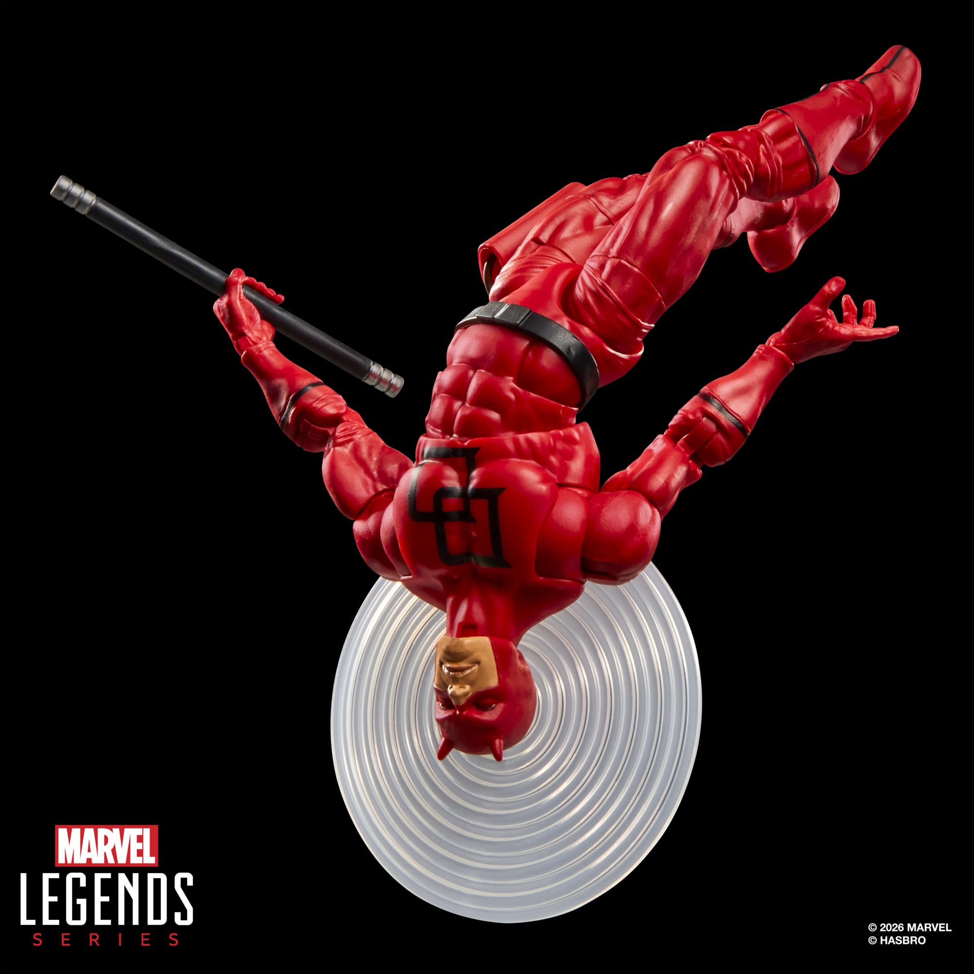 Marvel Legends Series Secret Wars Daredevil, Retro Marvel Comics Collectible 6 Inch Action Figure with Lenticular Shield 🍁 All In One Marketplace Canada