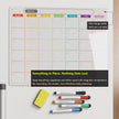 Magnetic Calendar for Fridge, Dry Erase Whiteboard Calendar Monthly Planner, 6-Week Layout, Easy to Clean, Extra-Thick Strong Magnetic Hold, Includes Dual-Magnet Markers & Eraser 43 x 33 cm 🍁 All In One Marketplace Canada