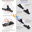 JUKMO Tactical Belt, Military Hiking Rigger 1.5 inches Nylon Web Work Belt with Heavy Duty Quick Release Buckle (Black, Small) 🍁 All In One Marketplace Canada