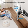 Pipishell Full Motion TV Wall Mount for 37-84