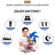 Franco Kids Bedding Plush Cuddle Pillow Buddy, One Size, Sonic The Hedgehog 🍁 All In One Marketplace Canada