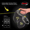 FLEXI® Giant Tape Retractable Dog Leash, Large, 26 ft - Black 🍁 All In One Marketplace Canada