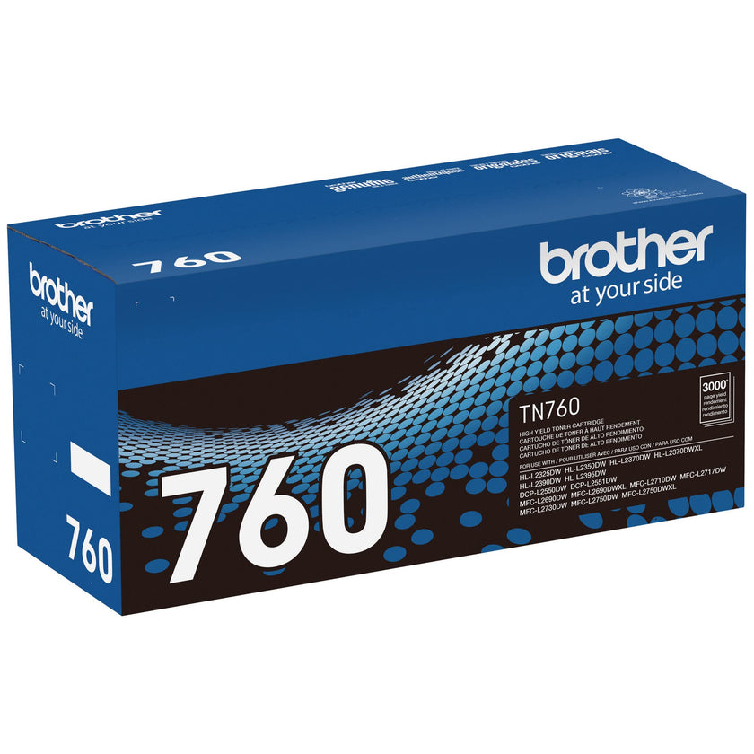 Brother Original TN760 High-Yield Black Toner Cartridge, Higher Yield for Value, Original Toner Replacement cartridges, Toner for Brother Laser Printers HL-L2395DW DCP-L2550DW, MFC-L2750DW, and More 🍁 All In One Marketplace Canada