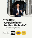 Repel Windproof Travel Umbrella - Compact & Withstands Winds up to 100MPH, Strongest Premium Auto Folding Umbrella for Rain and Sun - Durable, Light & Portable for Women & Men, Fits Backpack & Cars 🍁 All In One Marketplace Canada