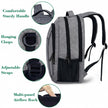 MATEIN Travel Laptop Backpack, Business Anti Theft Slim Sturdy Laptops Backpack, Water Resistant College School Computer Bag Gift for Men & Women Fits 15.6 Inch Notebook, Grey 🍁 All In One Marketplace Canada