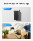 VEGER Portable Charger for iPhone Built in Cables and Wall Plug, 10000mah Slim Fast Charging USB C Power Bank, Travel Essential Battery Pack Compatible with iPhones, iPad, Samsung More Devices(Black) 🍁 All In One Marketplace Canada