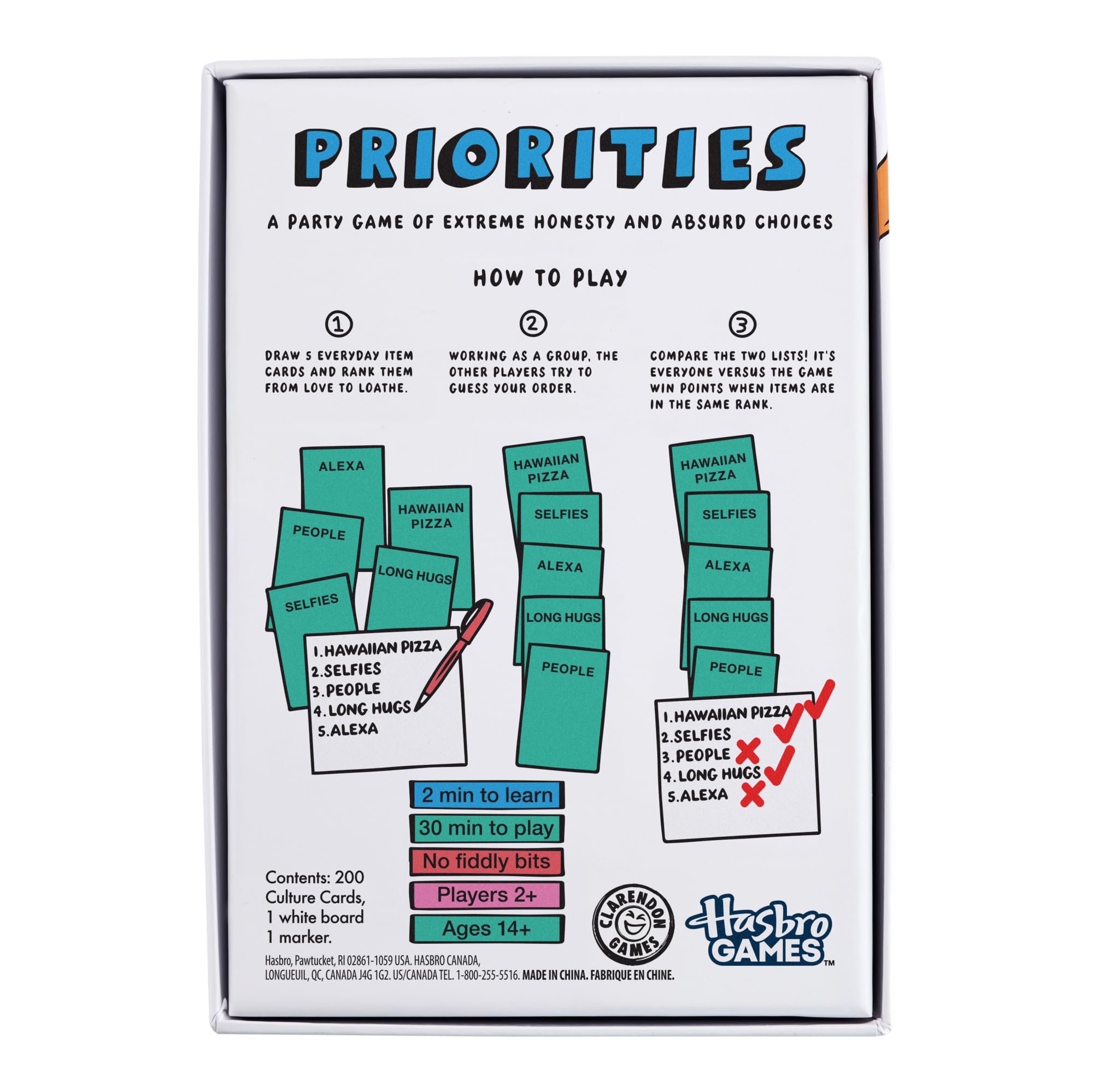 Priorities Game | A Party Game of Absurd Choices | Hilarious Card Games for Adults and Teens | Ages 14+ | 2+ Players | 30 Mins. (English Version) 🍁 All In One Marketplace Canada
