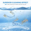 Dental Ultrasonic Retainer Cleaner Machine: 45kHz Dental Cleaning Pod with Digital Timer & 200ML, Cleaning for Dentures, Mouth Guards, Aligners, Night Guards, Braces, Toothbrush Heads & Jewelry 🍁 All In One Marketplace Canada