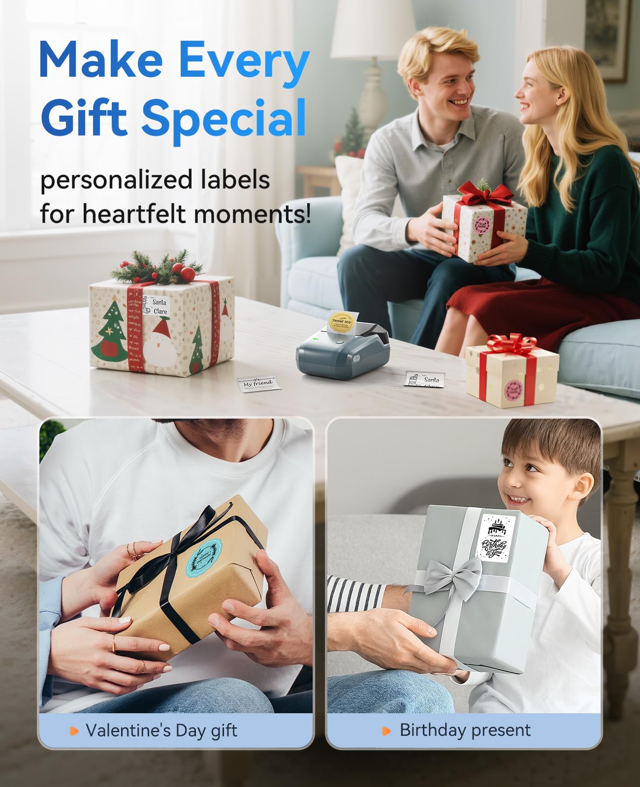 NIIMBOT B1 Label Maker Machine with Tape, Thermal Name Tag Sticker Printer 🍁 All In One Marketplace Canada