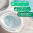 RUGUO Sitz Bath, Sitz Bath for Hemorrhoids - Sitz Bath for Toilet Seat - Sitz Bath for Postpartum Care, Sits Bath Kit for Women, Collapsible, Wider Seating Area, Deeper Bowl 🍁 All In One Marketplace Canada