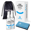 SmoTecQ Glasses Cleaner Kit – Alcohol-Free, Plant-Based Spray + Ultra-Soft Microfiber Cloths for Eyeglasses, Screens & Cameras – 2 x 2oz Spray Bottles + 2 Cloths + Travel Pouch Set 🍁 All In One Marketplace Canada
