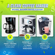 Freshero Coffee Machine Cleaner & Descaler Tablets – 24 Count, Compatible With Keurig, Breville, Ninja, Delonghi, Miele & Espresso Machines, Universal Cleaning Tabs for Coffee Maker Pots (24.0) 🍁 All In One Marketplace Canada