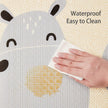 mloong Baby Play Mat, 71x59x0.4 Large Thick Playmat, Folding Portable Waterproof Reversible Double-Sided Crawling Mat, Baby Floor Mat for Infants and Toddlers, Easy to Clean (71x59x0.4in-Star) 🍁 All In One Marketplace Canada