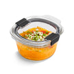 Rubbermaid Brilliance Glass Round Leak-Proof 6-Piece Set Food Storage Containers with Lids, Meal Prep Containers 🍁 All In One Marketplace Canada
