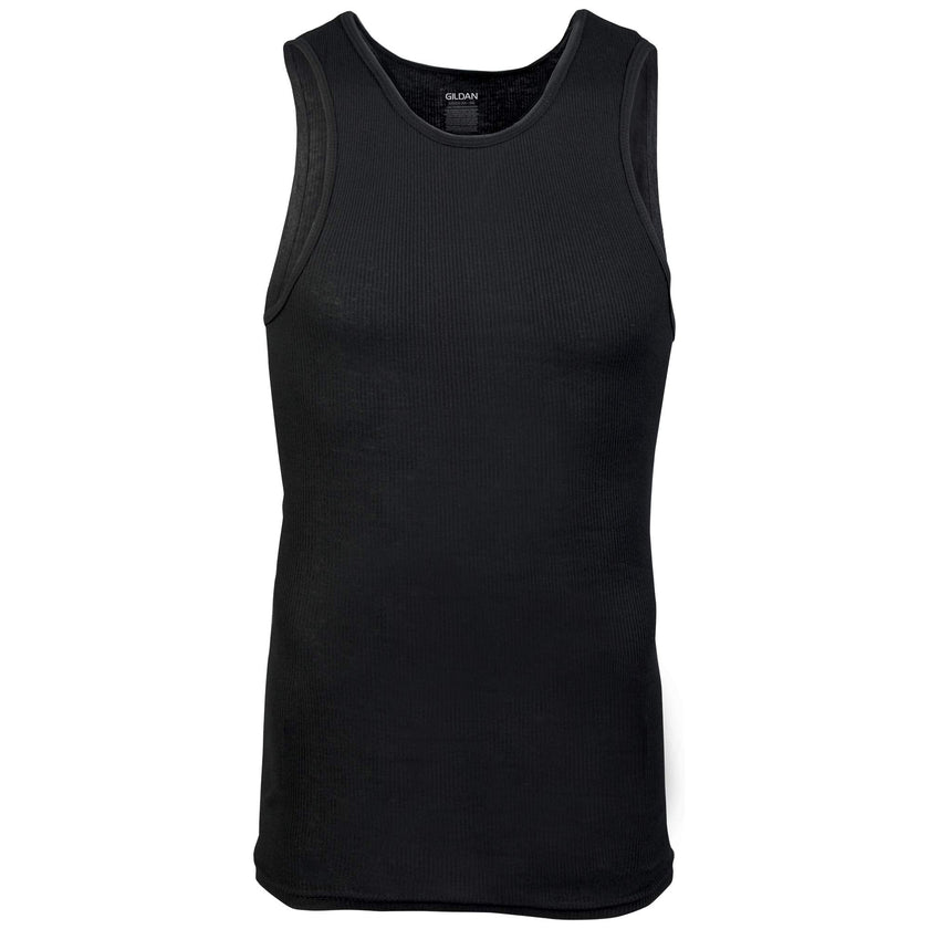 Gildan Men's A-Shirts Tanks Multipack, Grey/Black (5 Pack), XX-Large 🍁 All In One Marketplace Canada