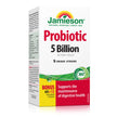 Jamieson Probiotic 5 Billion Active Cells, Bonus Size, Supports Digestive Health and Microbial Diversity. 5 Unique Strains, Including Lactobacillus and Bifidobacterium, Non-GMO, Gluten-Free, 72 Vegetarian capsules 🍁 All In One Marketplace Canada