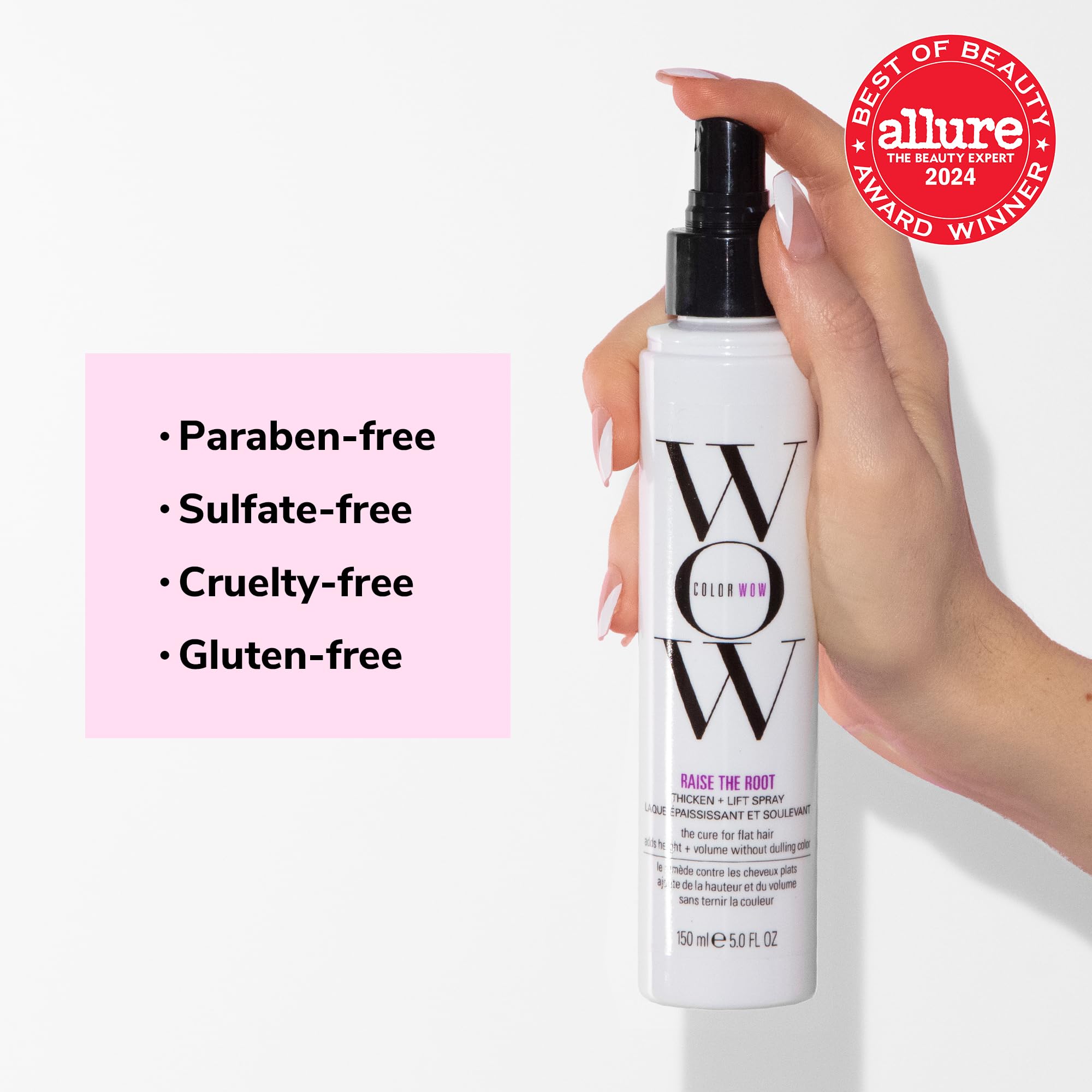 COLOR WOW Raise The Root Thicken Plus Lift Spray, 5 fl. Oz., 1 Count 🍁 All In One Marketplace Canada