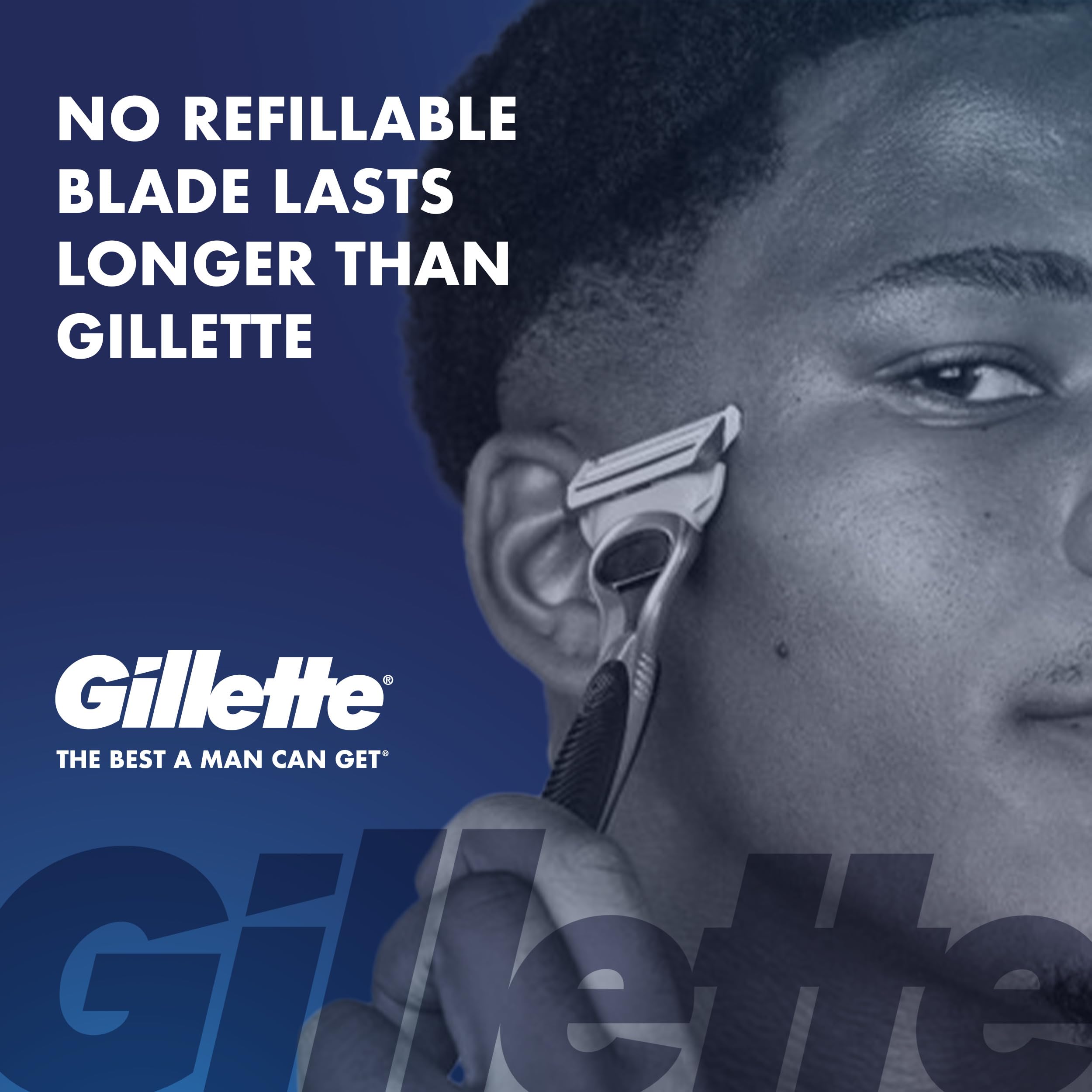 Gillette Skinguard Men's Razor Blade Refill, 8 Blade Refills 🍁 All In One Marketplace Canada
