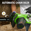 Greenworks 9 Amp 14-Inch Corded Chainsaw with Tool-less Chain Tensioning & Auto Oiling, Electric Handheld Chainsaw for Garden Yard Maintenance Tree Felling Triming, Firewood Cutting Logging Pruning 🍁 All In One Marketplace Canada