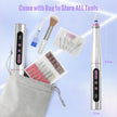 Denabuty Cordless Electric Nail Drill Machine, 13 in 1 Nail File Kit 35000RPM Professional Portable Rechargeable E File for Acrylic Polish Gel Removal Manicure Pedicure Set with 5 Speeds DN-2402 🍁 All In One Marketplace Canada