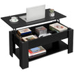Yaheetech Coffee Table with Storage, Lift Top, 98cm L, Black 🍁 All In One Marketplace Canada