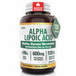 Herba Alpha Lipoic Acid 600mg – 120 Capsules | >99% Ultra Pure | Made in Canada | Blood Sugar Support Supplement 🍁 All In One Marketplace Canada