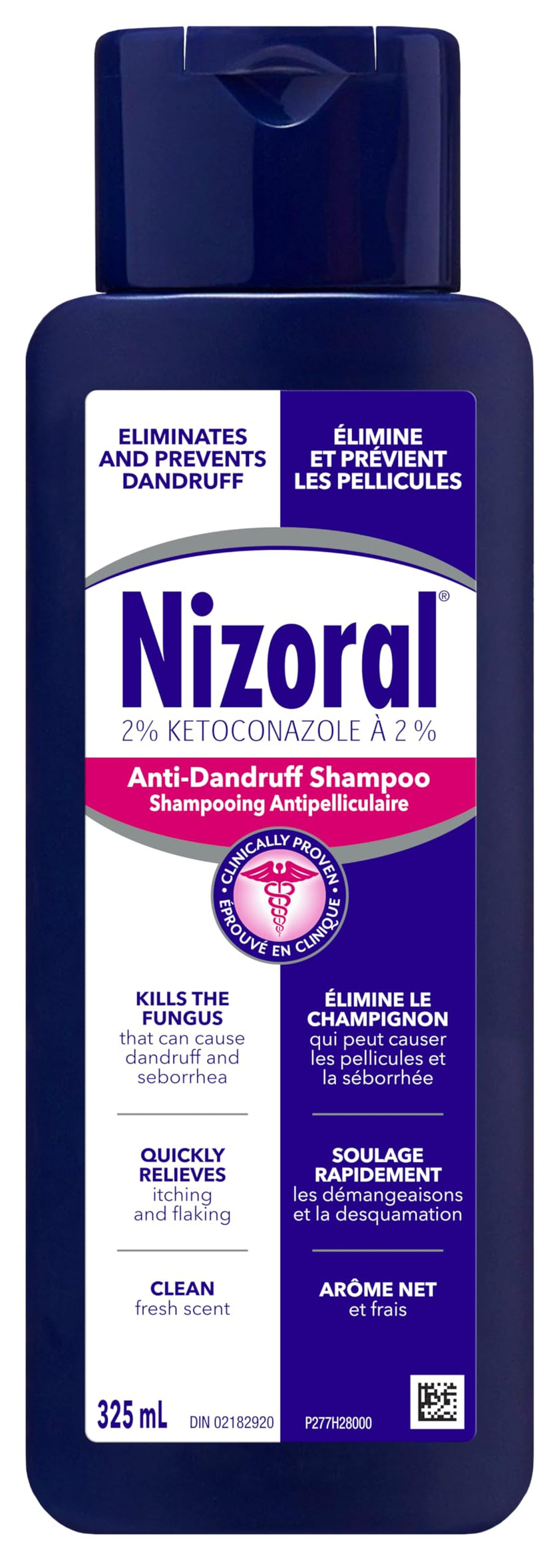 Nizoral Anti-Dandruff Shampoo with 2% Ketoconazole, Fresh Scent, 325 ml 🍁 All In One Marketplace Canada
