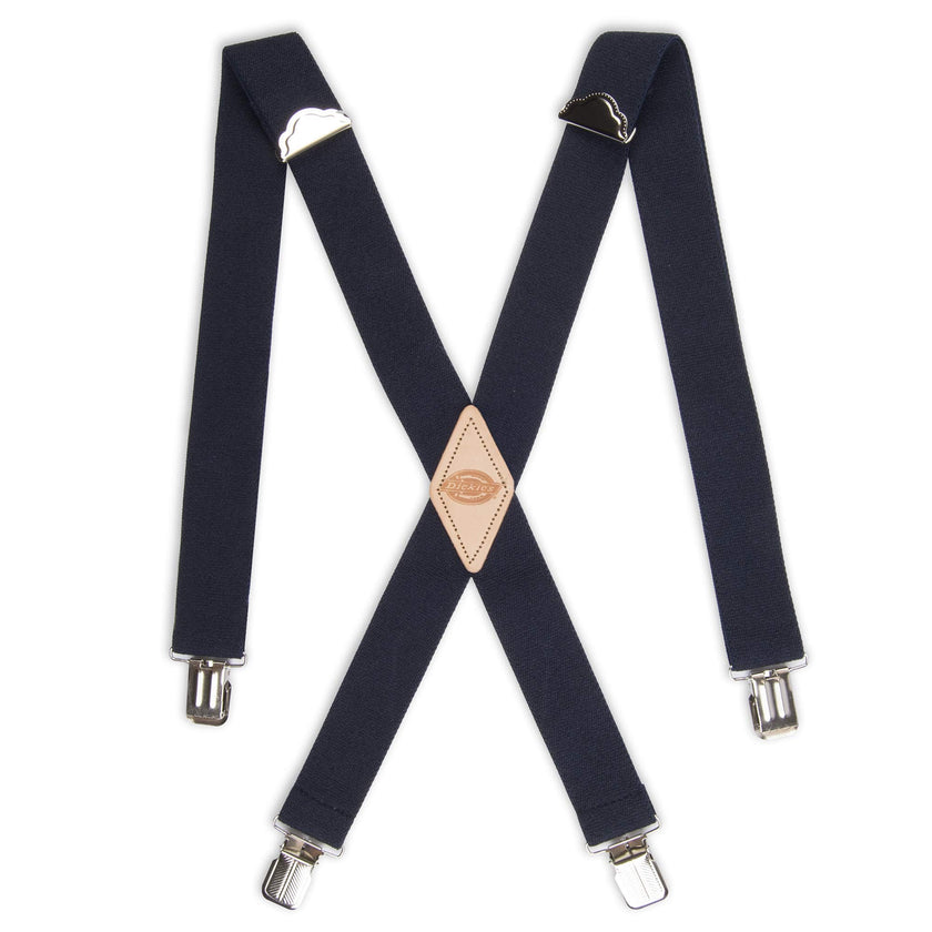 Dickies Men's 1-1/2 Solid J-Clip Suspender, Navy, One Size 🍁 All In One Marketplace Canada