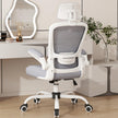 Mimoglad Office Chair, Comfy Desk Chair - High Back Ergonomic Computer Chair with Adjustable Lumbar Support & Headrest, Flip-up Armrests for Guitar Playing (Moon Grey) 🍁 All In One Marketplace Canada
