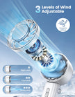 Lamicall Frozen Pad Handheld Fan, Cooling Plate Portable Fan - Refrigerating Freezer Pad, 5s Instant Cooling to 10°C Ice Cool, Mini Air Conditioner with 3 Speeds, Desk Table with Lanyard, Mom Gift 🍁 All In One Marketplace Canada