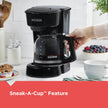 BLACK+DECKER 12-Cup Coffee Maker with Easy On/Off Switch, Easy Pour, Non-Drip Carafe with Removable Filter Basket, Black 🍁 All In One Marketplace Canada
