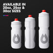 HydraPak Breakaway Surge Lightweight Bike Water Bottle (25oz, White) 🍁 All In One Marketplace Canada