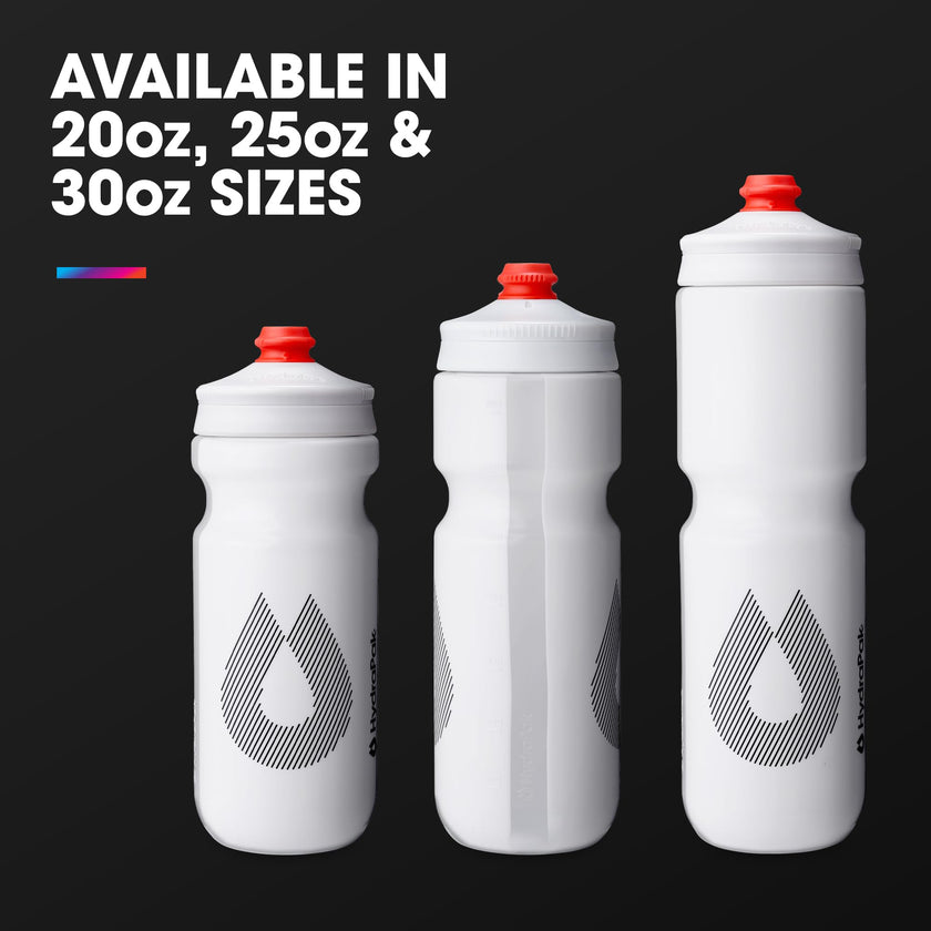 HydraPak Breakaway Surge Lightweight Bike Water Bottle (25oz, White) 🍁 All In One Marketplace Canada