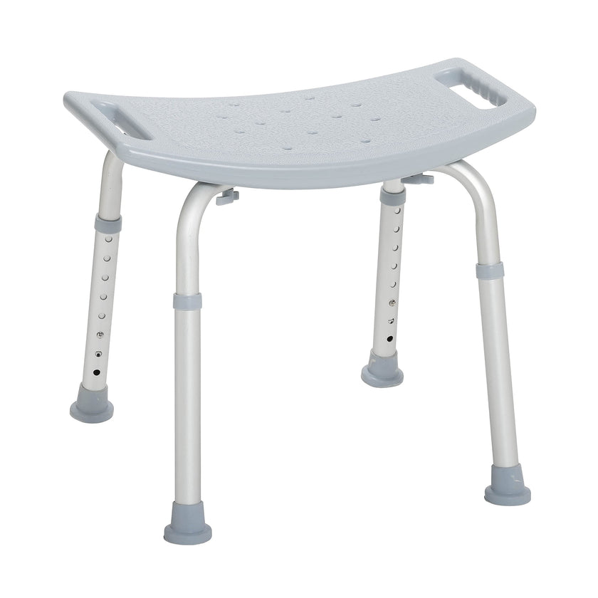 Drive Medical RTL12203KDR Shower Chair, Adjustable Stool with Suction Feet, Seat for Inside Shower or Tub, Bathroom Bench Bath Chair for Elderly and Disabled, 300 LB Weight Cap 🍁 All In One Marketplace Canada