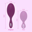 Wet Brush Original Detangler Hair Brush, Pink and Purple - 2 Piece Bundle 🍁 All In One Marketplace Canada