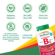 Jamieson Vitamin B12 1,200 mcg Gummies Natural Raspberry Flavour, Naturally Energizing, and Supports Metabolism. Vegetarian, Non-GMO, Gluten-Free, No Artificial Flavours, Colours, or Preservatives, 70 Count, Proudly Canadian