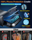 VANMASS [85+LBS Strongest Suction & Military-Grade] 2026 Ultimate Car Phone Holder [Patent & Safety Certs] Cell Mount Truck Stand Cradle for Dashboard Windshield Vent for iPhone 17 Pro Max 16 15 14 🍁 All In One Marketplace Canada