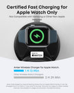 Anker MagSafe Charger Compatible, MagGo 3-in-1 Charging Station, Nano Charging Stand, Qi2 Certified 15W Magnetic Wireless Charger Dock, for iPhone17/16/15/14, Apple Watch,AirPods (Black) 🍁 All In One Marketplace Canada