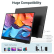 InnoView Portable Monitor, 15.6 Inch FHD 1080P USB C HDMI Second External Monitor for Laptop, Desktop, MacBook, Phones, Tablet, PS5/4, Xbox, Switch, Built-in Speaker with Smart Cover 🍁 All In One Marketplace Canada