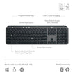 Logitech MX Keys S Wireless Keyboard, Low Profile, Fluid Precise Quiet Typing, Programmable Keys, Backlighting, Bluetooth, USB C Rechargeable, for Windows PC, Linux, Chrome, Mac - Graphite 🍁 All In One Marketplace Canada