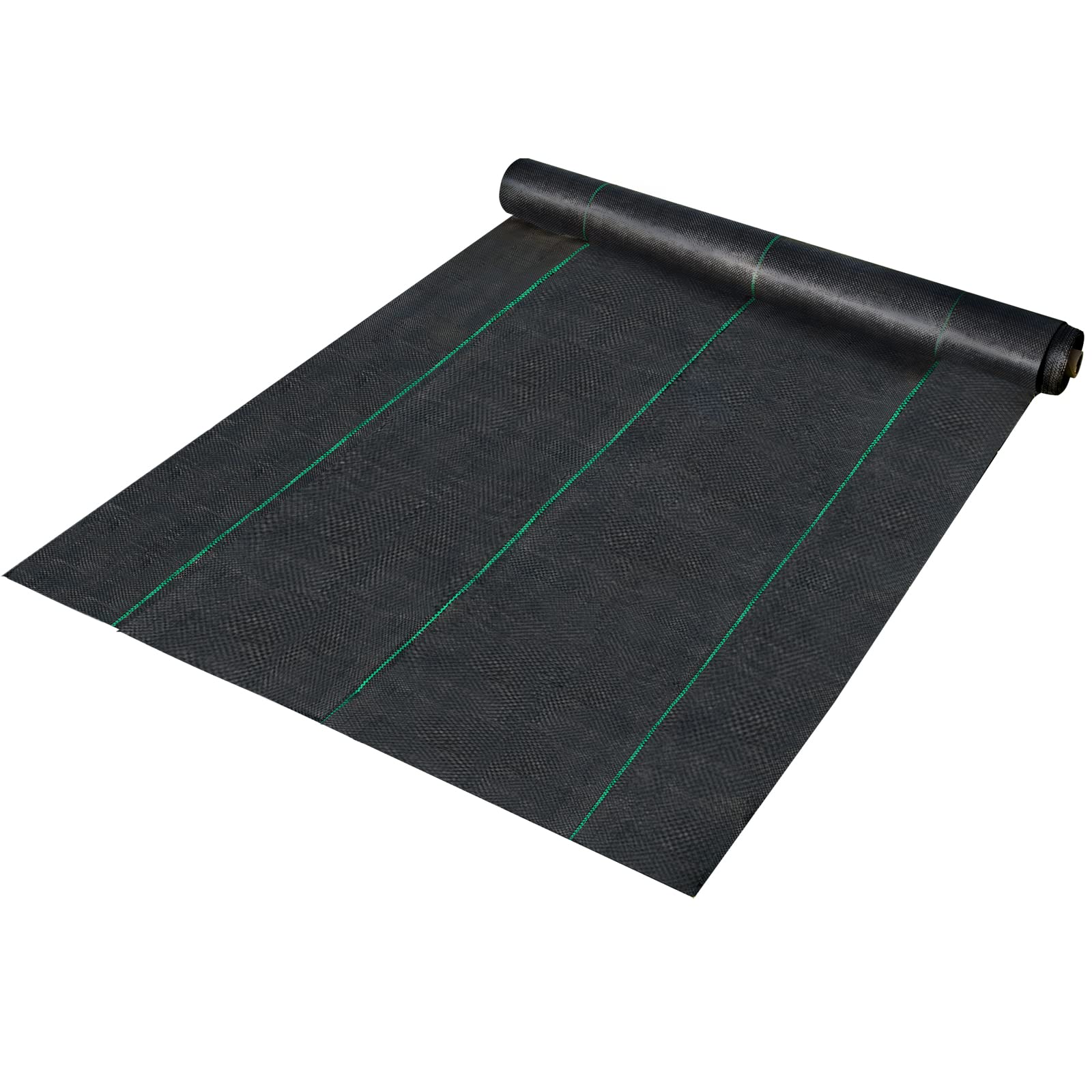 VEVOR 6FTx300FT Premium Weed Barrier Fabric Heavy Duty 2.4OZ, Woven Weed Control Fabric, High Permeability Good for Flower Bed, Geotextile Fabric for Underlayment, Polyethylene Ground Cover 🍁 All In One Marketplace Canada