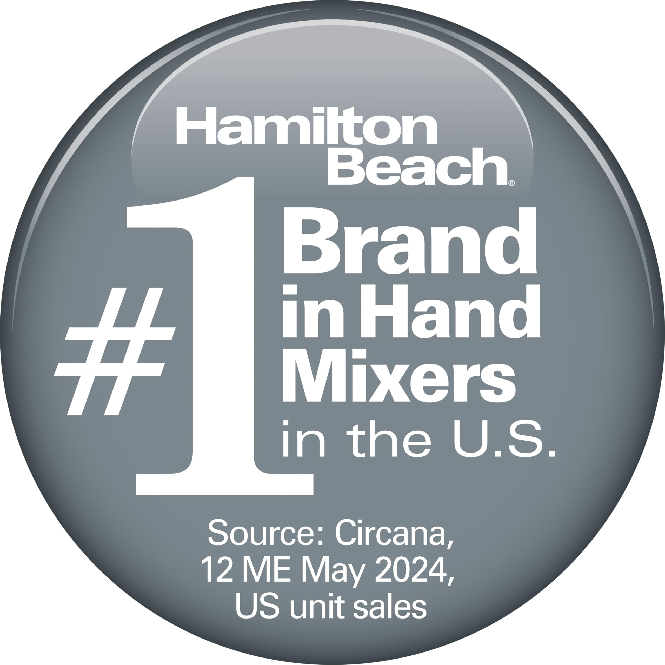 Hamilton Beach 6-Speed Electric Hand Mixer for Baking, 275W, Easy Clean Beaters, Dough Hooks, Whisk, Snap-On Storage Case, Black (62639C) 🍁 All In One Marketplace Canada