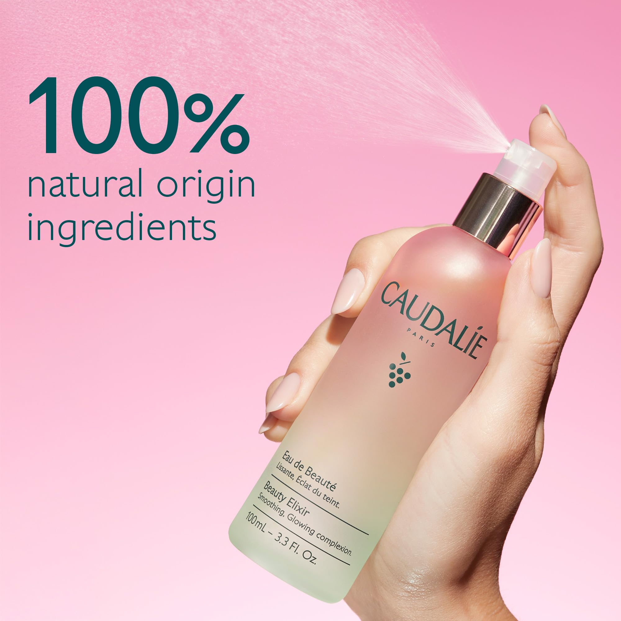 Caudalie Beauty Elixir Face Mist: Toner That Tightens Pores + Reduces Dullness + Sets Makeup - 30 mL 🍁 All In One Marketplace Canada