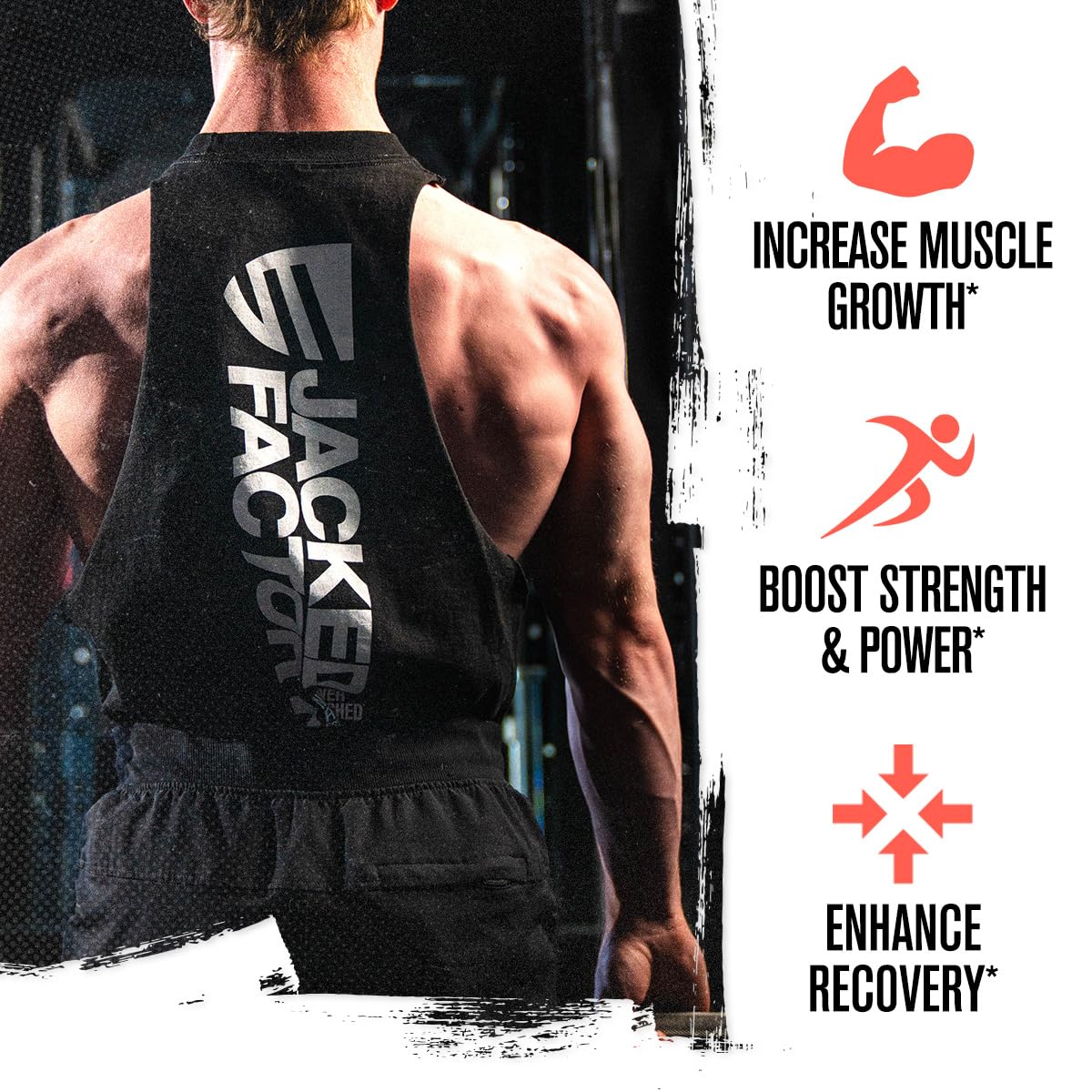 Jacked Factory Creatine Gummies 5g Daily Dose (1g per Gummy) - Creatine Monohydrate Gummy for Men and Women, Vegan-Friendly, Travel-Friendly, Third-Party Tested - 150 Gummies, Watermelon 🍁 All In One Marketplace Canada