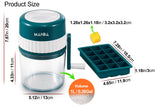 MANBA Ice Shaver and Snow Cone Machine - Premium Portable Ice Crusher and Shaved Ice Machine with Free Ice Cube Trays - BPA Free 🍁 All In One Marketplace Canada