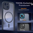 TOCOL Magnetic for iPhone 14 Case, Upgraded Full Camera Protection, Fit for MagSafe, Rugged Phone Case for iPhone 14 6.1 Inch, Drop Protection, Anti-Scratch, Black 🍁 All In One Marketplace Canada