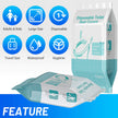 50 Pack Toilet Seat Covers Disposable - Waterproof 16x24 Inch Extra Large Individually Wrapped Toilet Seat Shields Travel Accessories for Adults Kids 🍁 All In One Marketplace Canada